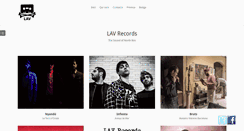 Desktop Screenshot of lavrecords.com